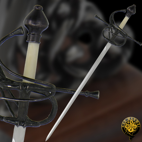 foto Mini Italian Swept-Hilt Rapier (Bone)